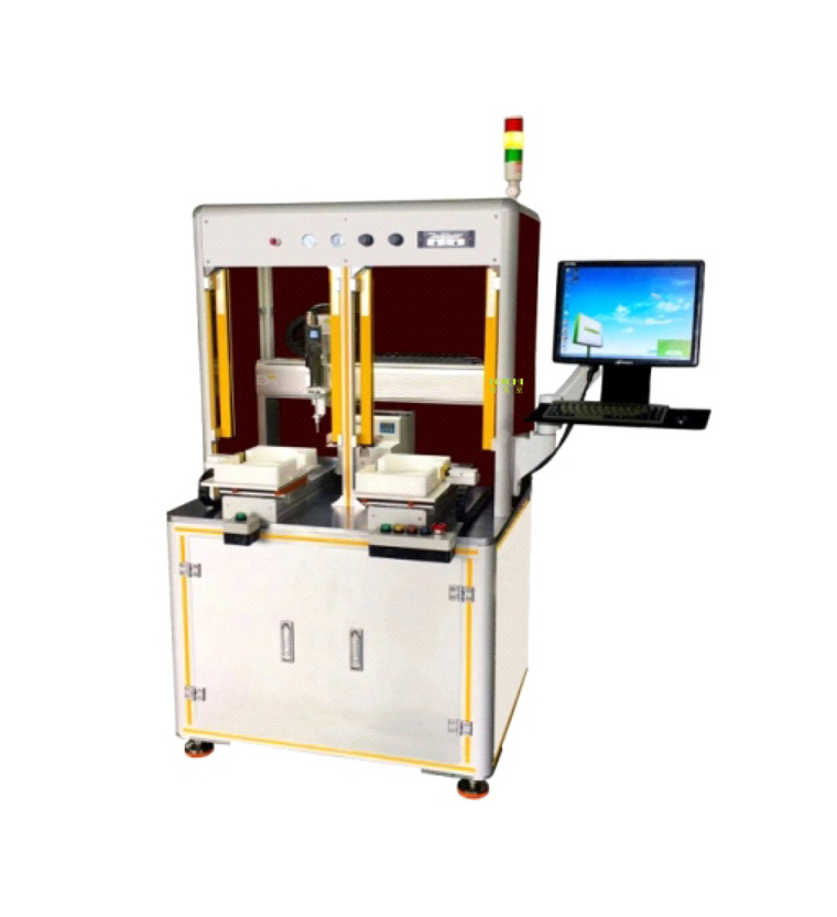 Floor type automatic screw locking machine